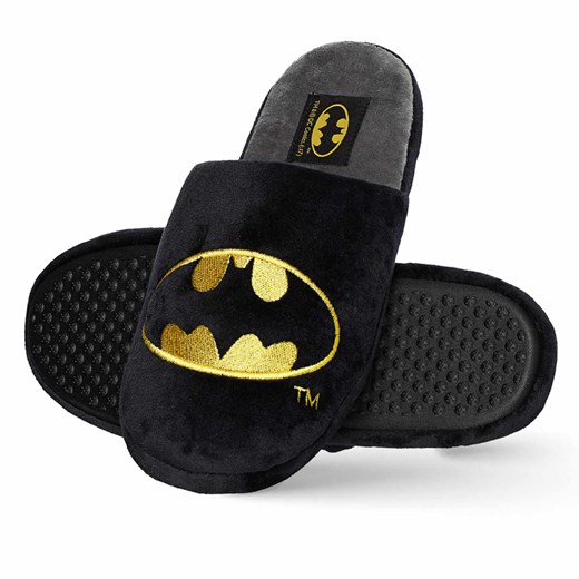 Kapcie męskie SOXO BATMAN DC Comics z twardą podeszwą TPR ze sklepu Sklep SOXO w kategorii Kapcie męskie - zdjęcie 174649316