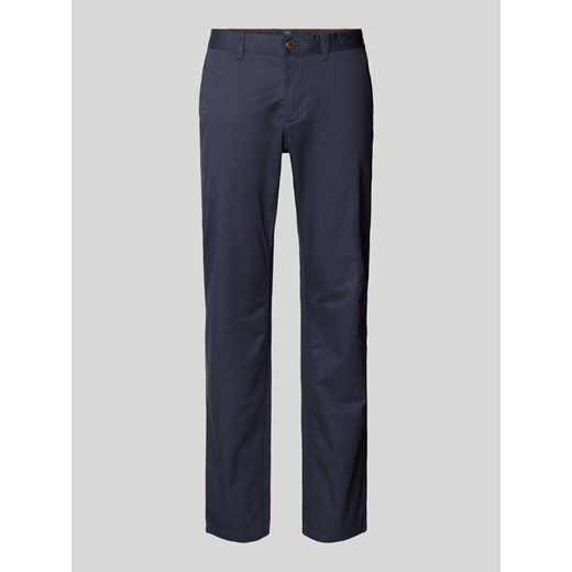 Chinosy o kroju slim fit z kieszeniami z tyłu ze sklepu Peek&Cloppenburg  w kategorii Spodnie męskie - zdjęcie 174651289