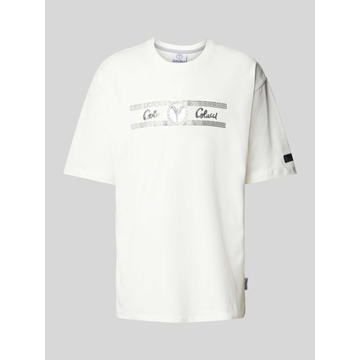 T-shirt z nadrukiem z logo ze sklepu Peek&Cloppenburg  w kategorii T-shirty męskie - zdjęcie 174651306