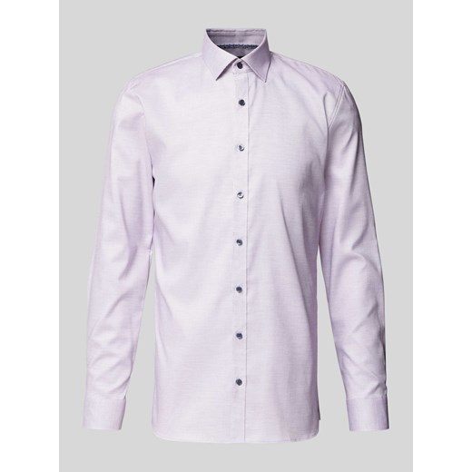 Koszula biznesowa o kroju Super Slim Fit z kołnierzykiem typu kent ze sklepu Peek&Cloppenburg  w kategorii Koszule męskie - zdjęcie 174651416