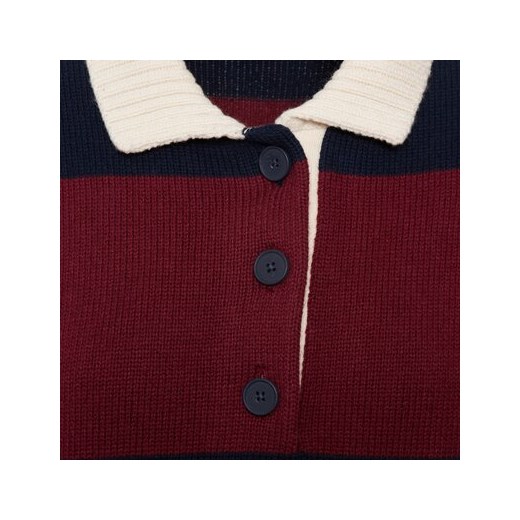 LEVI'S POLO IVY LEAGUE STRIPED POLO REDS S Sizeer