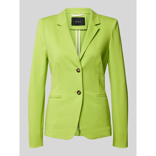 Żakiet o kroju slim fit z lamowanymi kieszeniami ze sklepu Peek&Cloppenburg  w kategorii Marynarki damskie - zdjęcie 174655228