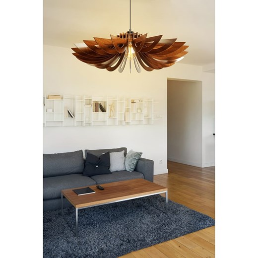ABERTO DESIGN Lampa wisząca w kolorze jasnobrązowym - 68 x 16 cm Aberto Design onesize okazja Limango Polska
