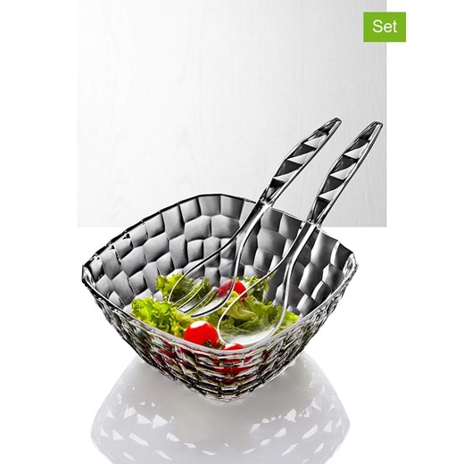 Violeta Home 2-częściowy zestaw w kolorze szarym ze sklepu Limango Polska w kategorii Zastawa stołowa - zdjęcie 174657245