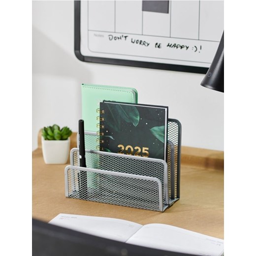 Sinsay - Organizer biurkowy - srebrny ze sklepu Sinsay w kategorii Akcesoria biurowe - zdjęcie 174659879