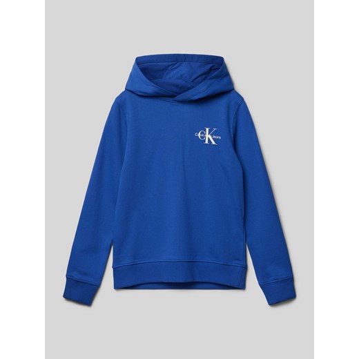 Bluza z kapturem z nadrukiem z logo ze sklepu Peek&Cloppenburg  w kategorii Bluzy chłopięce - zdjęcie 174662007