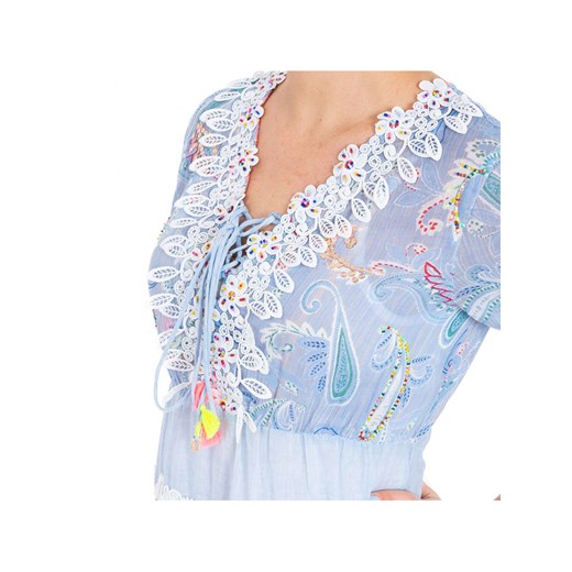 Isla Bonita by SIGRIS Sukienka w kolorze błękitnym Isla Bonita By Sigris L okazyjna cena Limango Polska