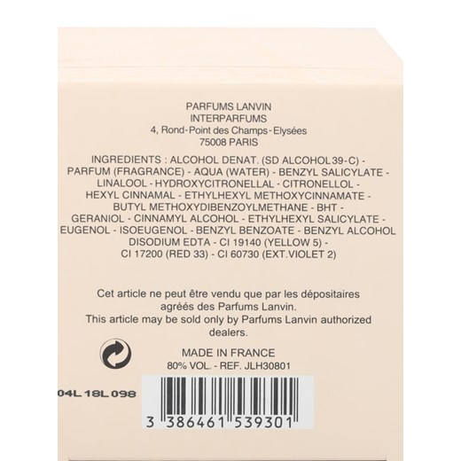 Lanvin Rumeur - EDP - 100 ml Lanvin onesize Limango Polska wyprzedaż