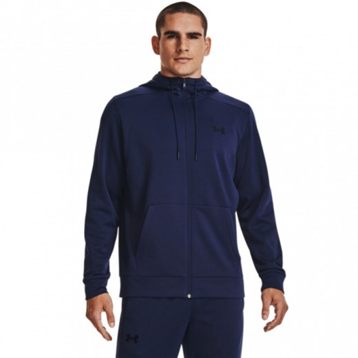 Męska bluza treningowa UNDER ARMOUR UA Armour Fleece FZ Hoodie ze sklepu Sportstylestory.com w kategorii Bluzy męskie - zdjęcie 174670067