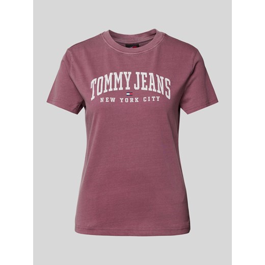 T-shirt z okrągłym dekoltem ze sklepu Peek&Cloppenburg  w kategorii Bluzki damskie - zdjęcie 174671149