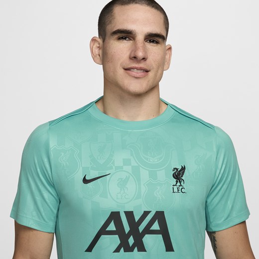 Męska przedmeczowa koszulka piłkarska z krótkim rękawem Nike Dri-FIT Liverpool Nike 3XL Nike poland