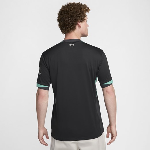 T-shirt męski czarny Nike z krótkim rękawem