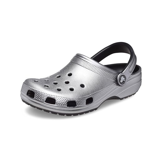 Crocs Chodaki &quot;Classic&quot; w kolorze srebrnym Crocs 37/38 okazyjna cena Limango Polska