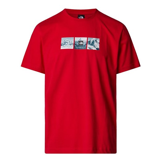 T-shirt męski The North Face z bawełny 