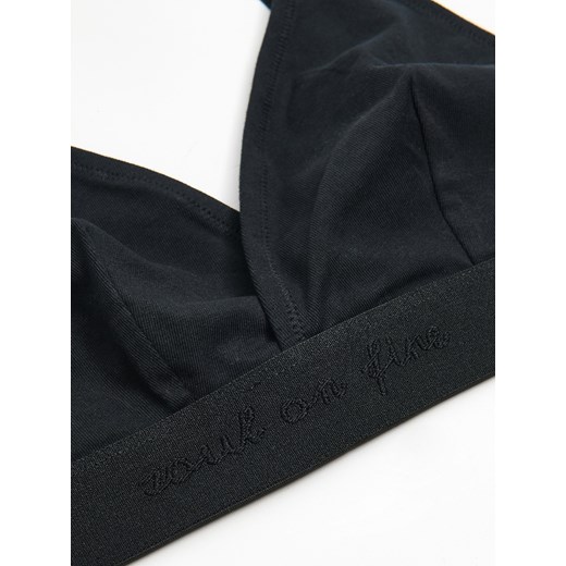 Cropp - Czarny stanik - czarny Cropp S Cropp