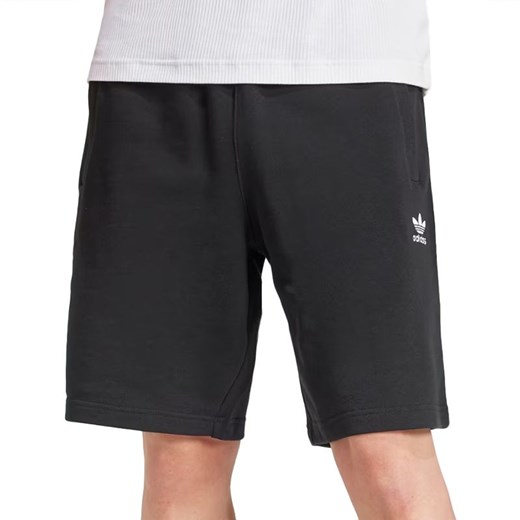Spodenki adidas Originals Essentials Trefoil IY8520 - czarne ze sklepu streetstyle24.pl w kategorii Spodenki męskie - zdjęcie 174673417