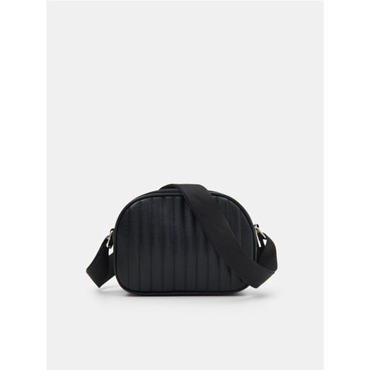 Sinsay - Torebka pikowana - czarny ze sklepu Sinsay w kategorii Listonoszki - zdjęcie 174676246