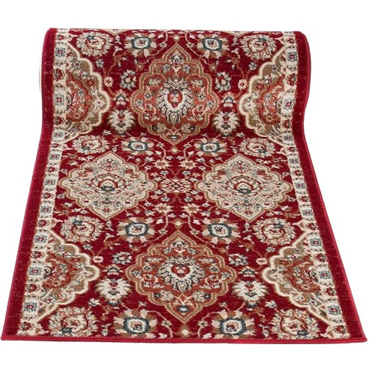 Czerwony elegancki chodnik retro na metry D8-W02 ze sklepu Edinos.pl w kategorii Dywany - zdjęcie 174681867