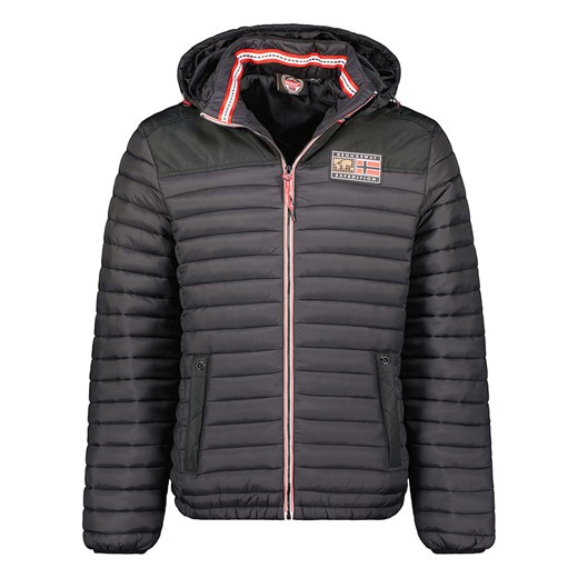 Geographical Norway Kurtka pikowana &quot;Adalmo&quot; w kolorze czarnym ze sklepu Limango Polska w kategorii Kurtki męskie - zdjęcie 174684618