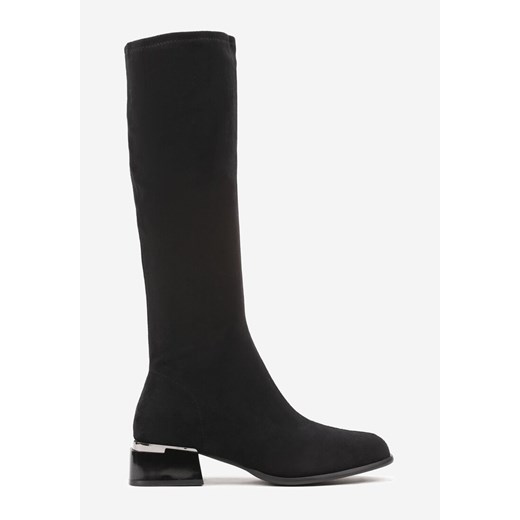 Kozaki damskie czarne Renee eleganckie