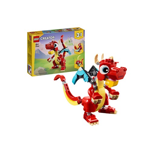 LEGO Zestaw LEGO® Creator 31145 Red Dragon - 6+ Lego onesize promocja Limango Polska