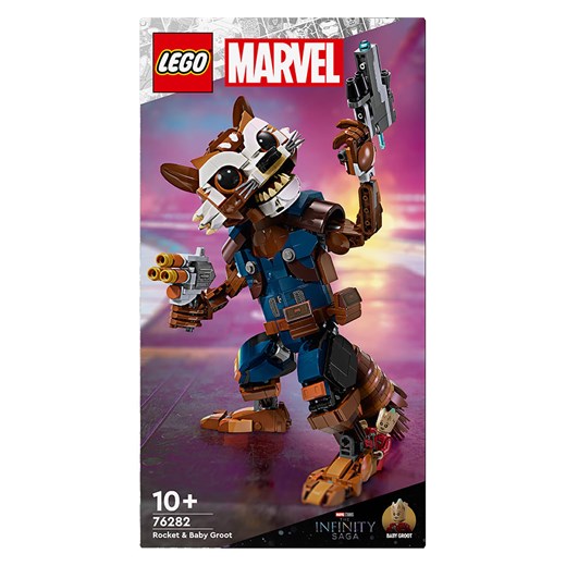 LEGO LEGO® Marvel™ 76282 Rocket &amp; Baby Groot - 10+ ze sklepu Limango Polska w kategorii Zabawki - zdjęcie 174687859