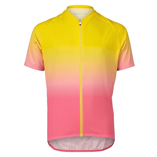 POC Koszulka kolarska &quot;XC&quot; w kolorze żółto-różowym ze sklepu Limango Polska w kategorii T-shirty męskie - zdjęcie 174689057
