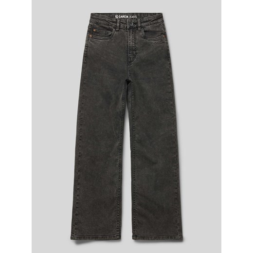 Jeansy o kroju straight fit z wpuszczanymi kieszeniami model ‘ILVY’ ze sklepu Peek&Cloppenburg  w kategorii Spodnie dziewczęce - zdjęcie 174689578