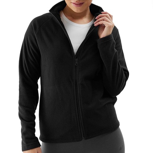 Bluza 4F WSS24TFLEF17920S - czarna ze sklepu streetstyle24.pl w kategorii Bluzy damskie - zdjęcie 174690267
