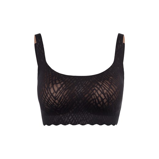 sloggi Biustonosz damski - ZERO Feel Bliss Kobiety Sztuczne włókno czarny jednolity ze sklepu vangraaf w kategorii Biustonosze - zdjęcie 174690569