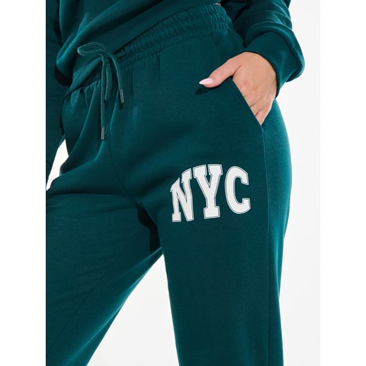 Sinsay - Spodnie dresowe - zielony Sinsay XXL Sinsay