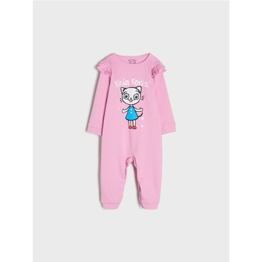 Sinsay - Pajacyk Kicia Kocia - niebieski ze sklepu Sinsay w kategorii Pajacyki - zdjęcie 174691745