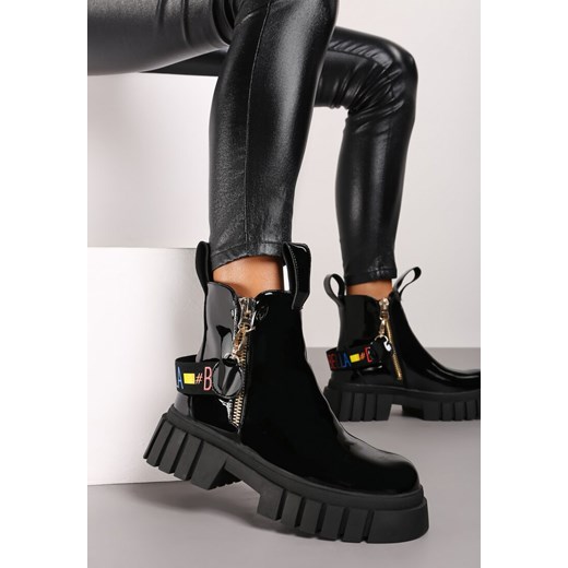 Botki Born2be casualowe na zimę 