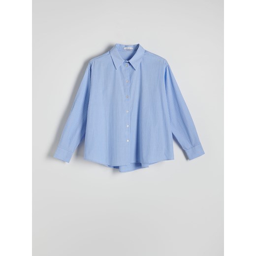 Reserved - Koszula oversize - niebieski Reserved M Reserved