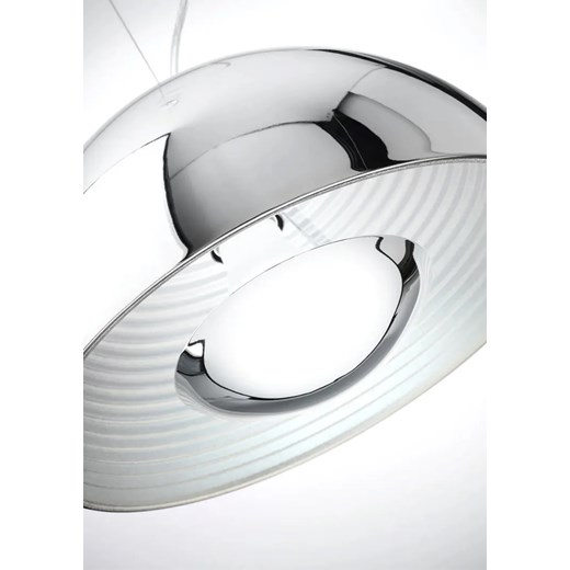 Srebrna chromowana lampa wisząca 40 cm - D149-Tiremi Candellux One Size Edinos.pl