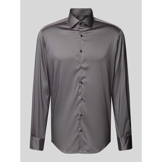 Koszula biznesowa o kroju regular fit z listwą guzikową ze sklepu Peek&Cloppenburg  w kategorii Koszule męskie - zdjęcie 174697507