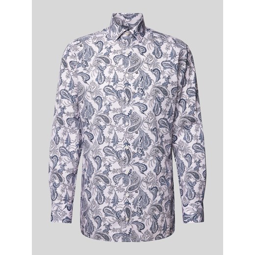 Koszula biznesowa o kroju Modern Fit z kołnierzykiem typu kent ze sklepu Peek&Cloppenburg  w kategorii Koszule męskie - zdjęcie 174697646