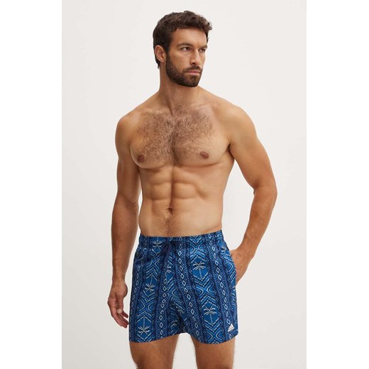 adidas szorty kąpielowe x Farm Rio kolor niebieski IX9785 ze sklepu ANSWEAR.com w kategorii Kąpielówki - zdjęcie 174701959