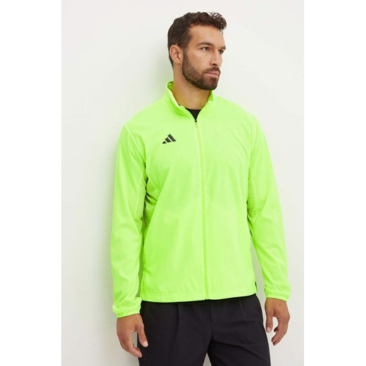adidas Performance kurtka do biegania Adizero Essentials kolor żółty przejściowa IX2839 ze sklepu ANSWEAR.com w kategorii Kurtki męskie - zdjęcie 174702709