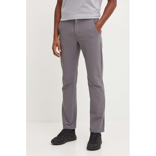 Columbia spodnie outdoorowe Black Mesa kolor szary 2095061 ze sklepu ANSWEAR.com w kategorii Spodnie męskie - zdjęcie 174703668