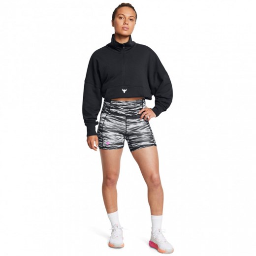 Damskie kolarki treningowe Under Armour Project Rock Lets Go Btb Middy Pt - multikolor ze sklepu Sportstylestory.com w kategorii Szorty - zdjęcie 174707415