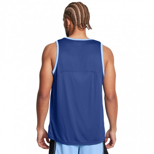 Męski top do koszykówki Under Armour UA Baseline Performance Tank - niebieski ze sklepu Sportstylestory.com w kategorii T-shirty męskie - zdjęcie 174709695