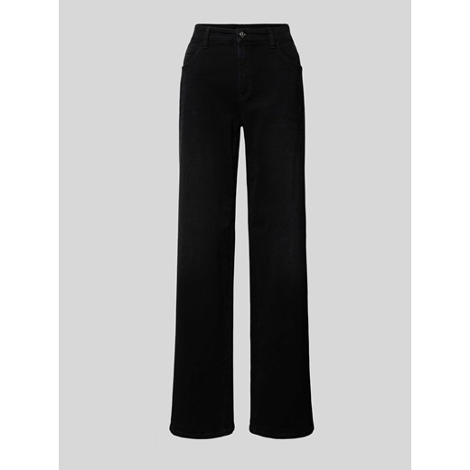 Jeansy z szeroką nogawką i 5 kieszeniami model ‘AIMEE’ ze sklepu Peek&Cloppenburg  w kategorii Jeansy damskie - zdjęcie 174709898