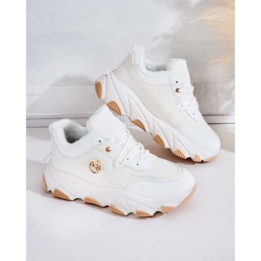 Buty sportowe damskie Royalfashion.pl sneakersy białe 