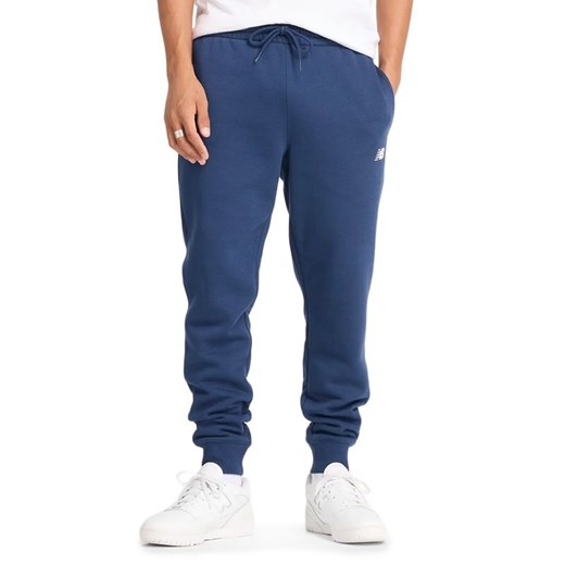 Spodnie New Balance MP43904NNY - niebieskie ze sklepu streetstyle24.pl w kategorii Spodnie męskie - zdjęcie 174711198