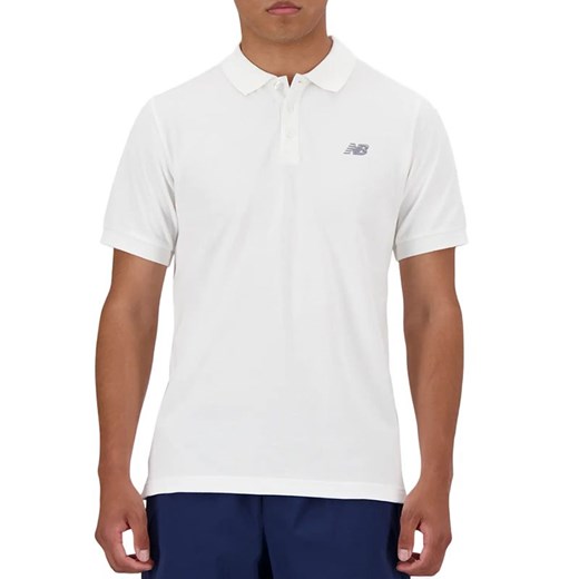 Koszulka New Balance MT41503WT - biała ze sklepu streetstyle24.pl w kategorii T-shirty męskie - zdjęcie 174711209