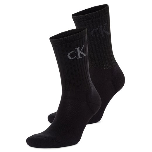 Calvin Klein Jeans Skarpety Kobiety czarny jednolity ze sklepu vangraaf w kategorii Skarpetki damskie - zdjęcie 174712938