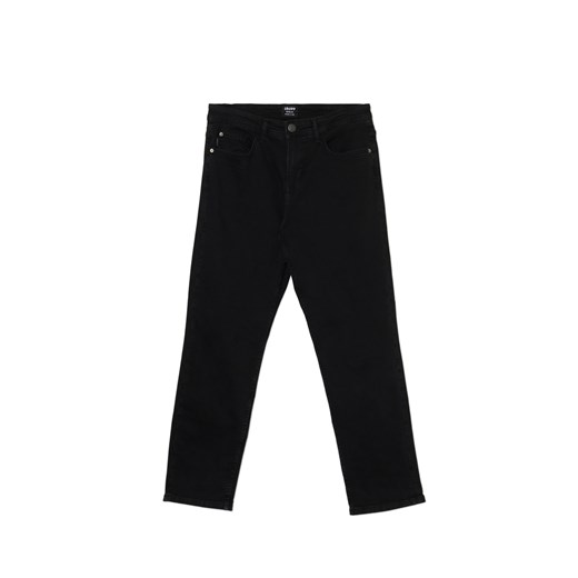 Cropp - Czarne jeansy regular - czarny ze sklepu Cropp w kategorii Jeansy męskie - zdjęcie 174713506