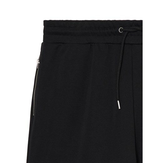 Cropp - Spodnie dresowe wide leg - czarny Cropp XXL Cropp