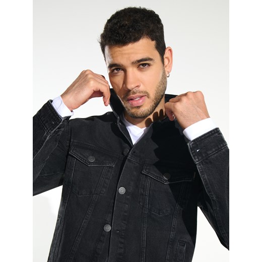 Sinsay - Jeansowa katana - czarny Sinsay XS Sinsay